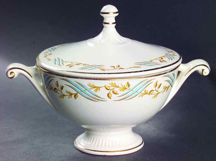 Arlington Sugar Bowl & Lid by Harmony House China-1