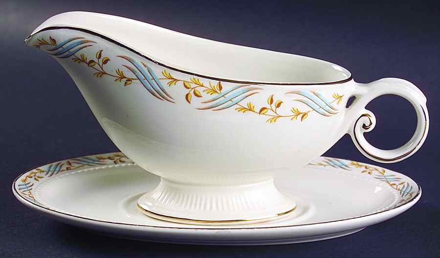 Arlington Gravy Boat & Underplate by Harmony House China-1
