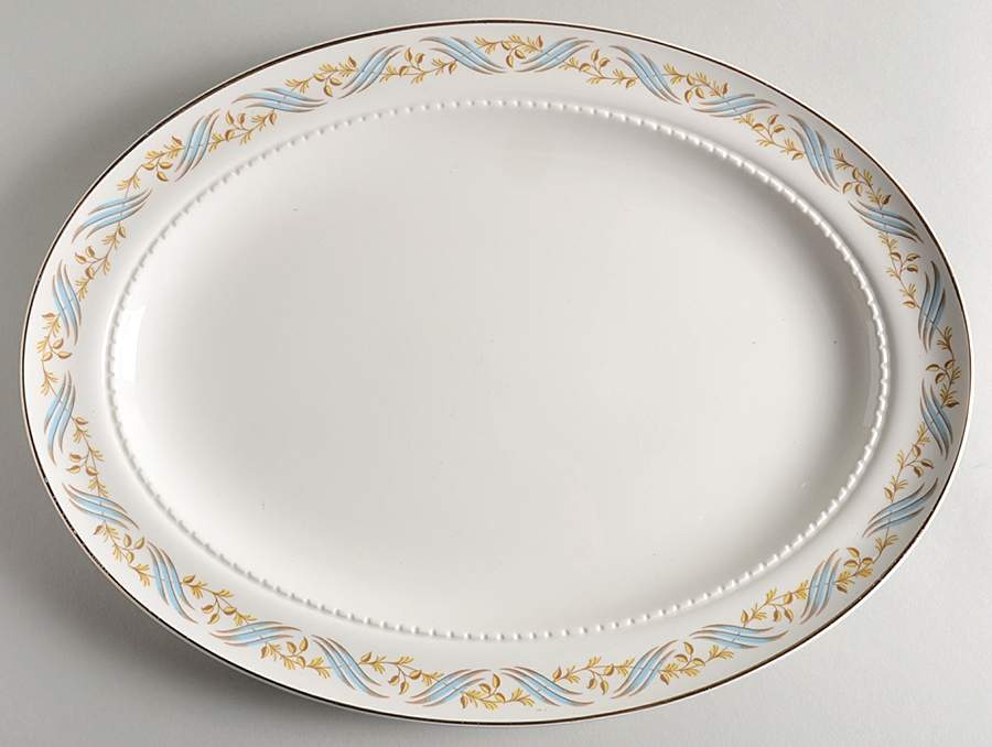 Arlington 15" Oval Serving Platter by Harmony House China-1