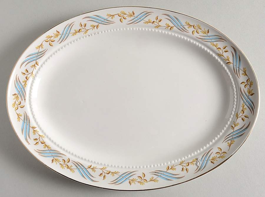 Arlington 11" Oval Serving Platter by Harmony House China-1