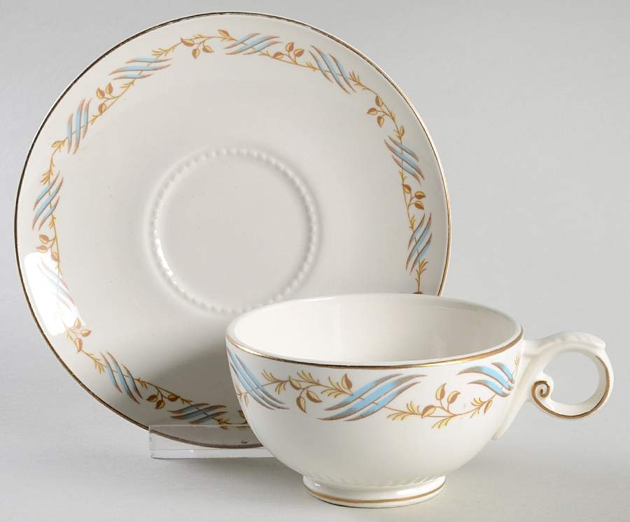 Arlington Footed Cup & Saucer Set by Harmony House China-1
