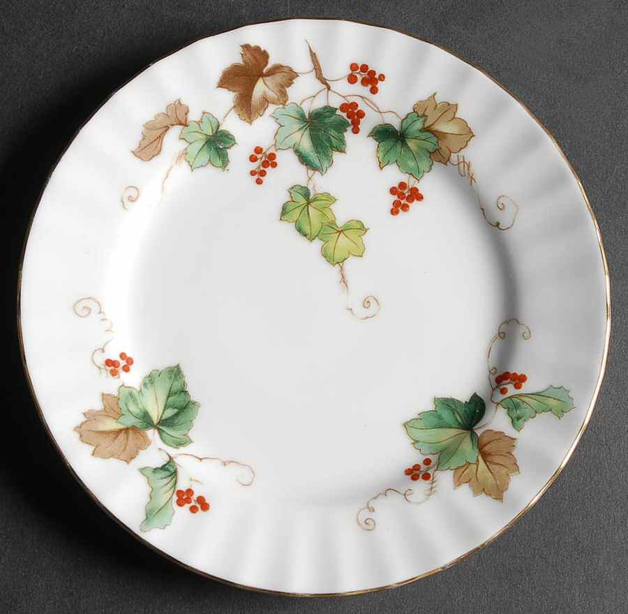 Autumn Bread & Butter Plate by Harmony House China-1