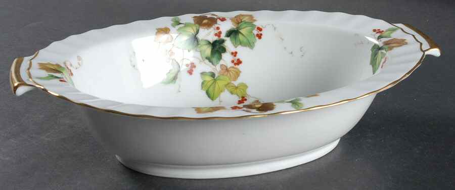 Autumn 11" Oval Vegetable Bowl by Harmony House China-1