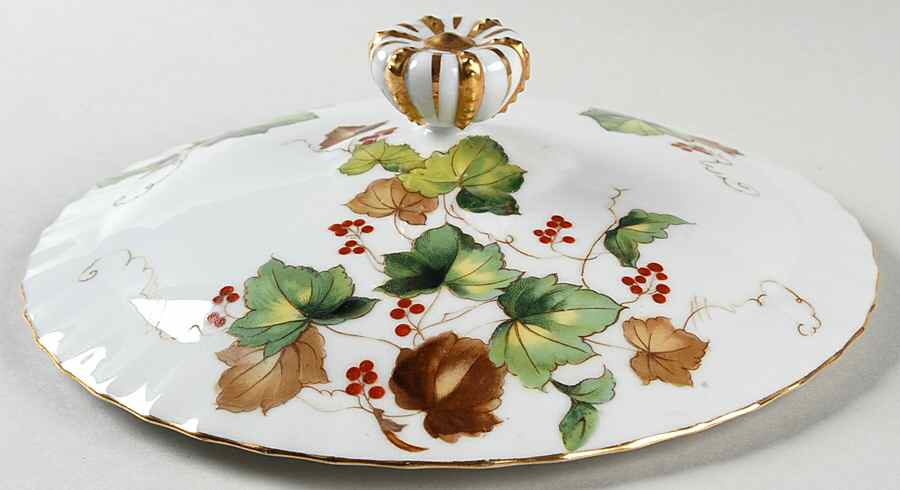 Autumn Lid for Round Vegetable by Harmony House China-1