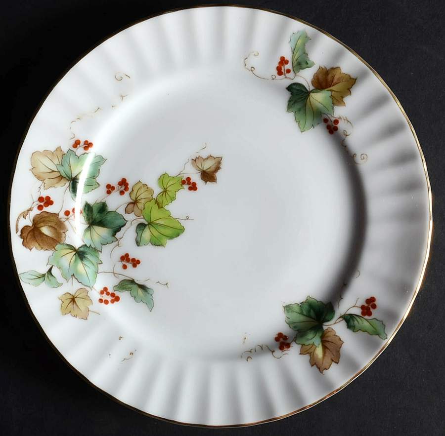 Autumn Salad Plate by Harmony House China-1