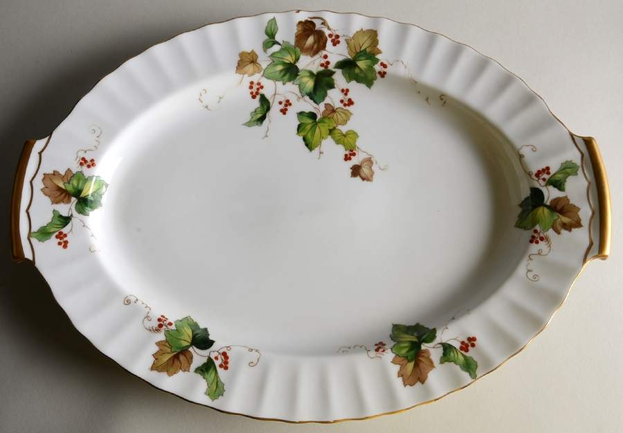 Autumn 17" Oval Serving Platter by Harmony House China-1