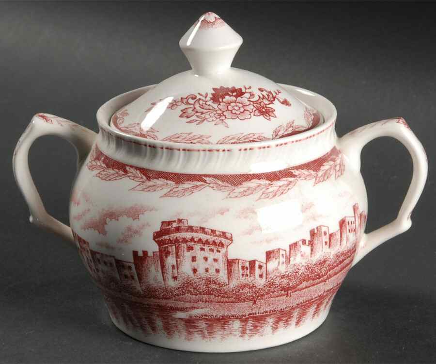 Balmoral Sugar Bowl & Lid by Harmony House China-1