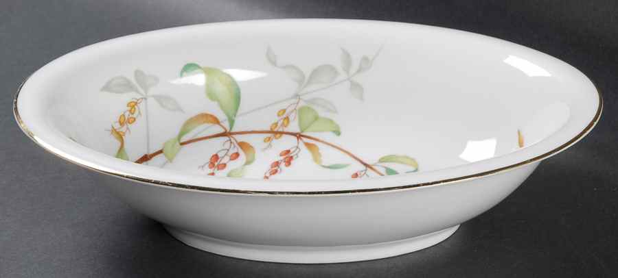 Bittersweet 10" Oval Vegetable Bowl by Harmony House China-1