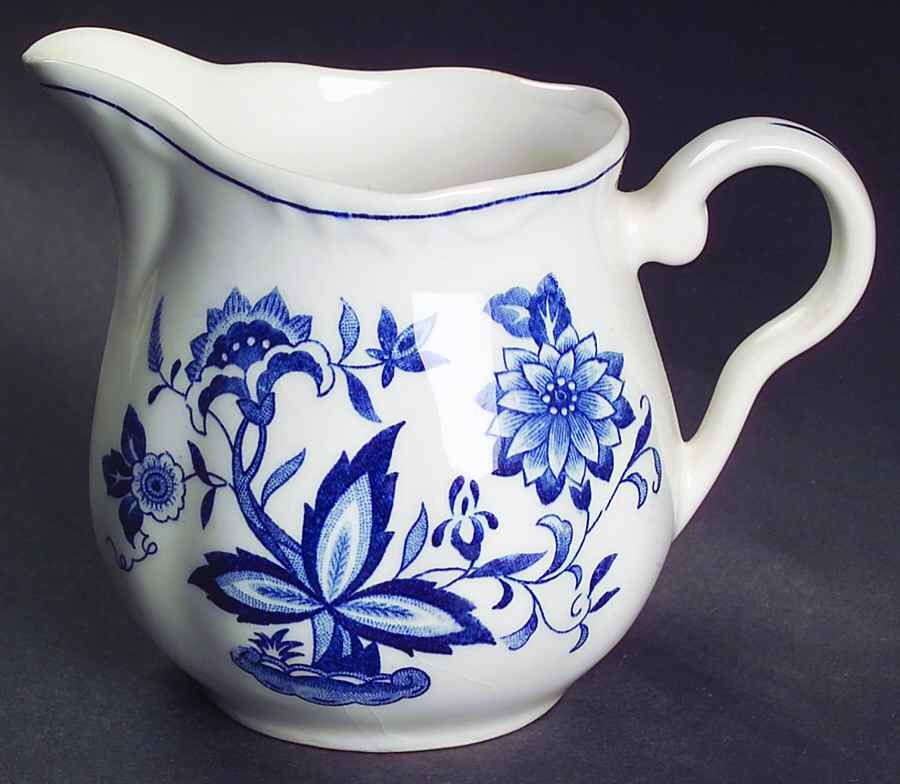 Blue Bonnet Creamer by Harmony House China-1