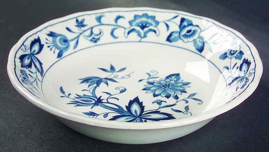 Blue Bonnet Fruit/Dessert (Sauce) Bowl by Harmony House China-1