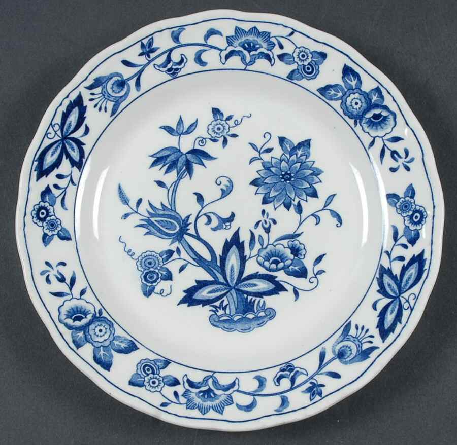 Blue Bonnet Salad Plate by Harmony House China-1