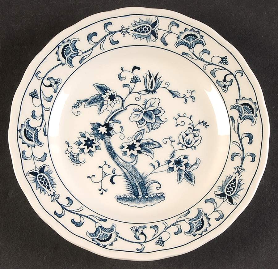 Blue Bonnet Bread & Butter Plate by Harmony House China-1