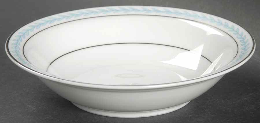 Blue Laurel Fruit/Dessert (Sauce) Bowl by Harmony House China-1