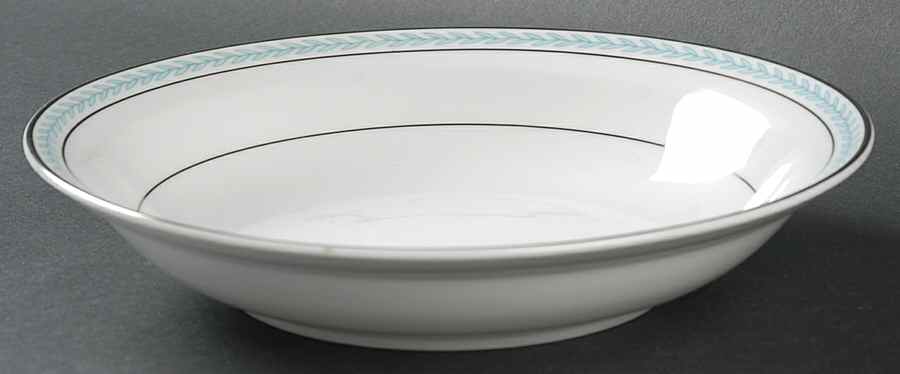 Blue Laurel Coupe Soup Bowl by Harmony House China-1