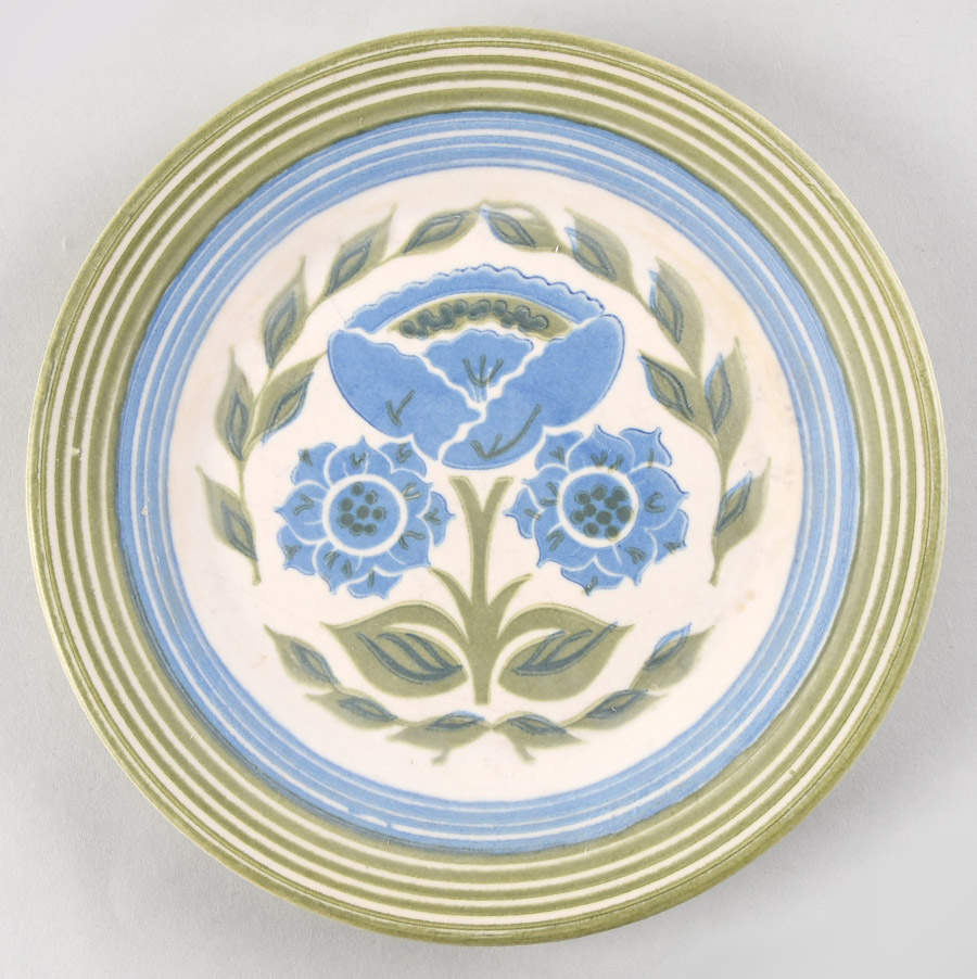 Blue Mosque Salad Plate by Harmony House China-1