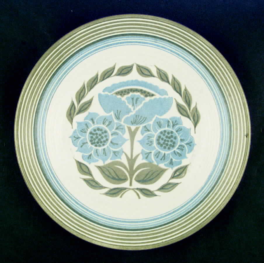 Blue Mosque Dinner Plate by Harmony House China-1