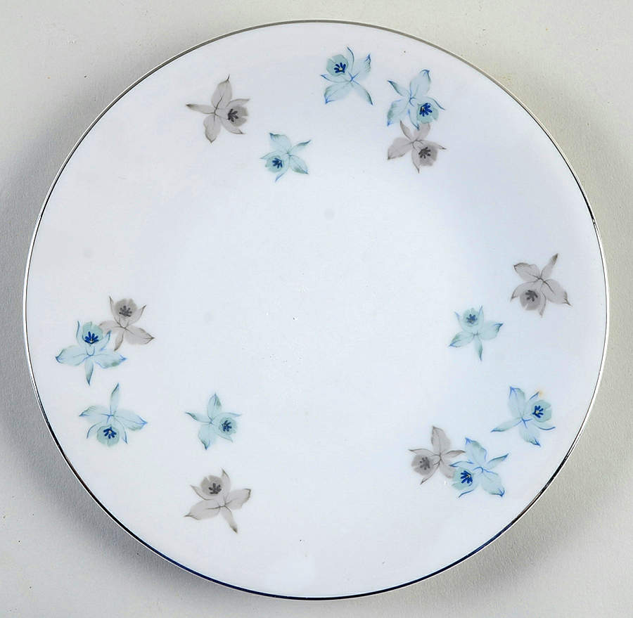 Blue Orchid Salad Plate by Harmony House China-1