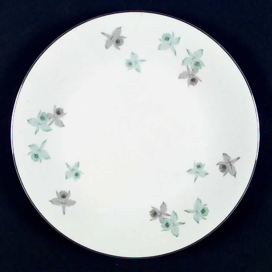 Blue Orchid Dinner Plate by Harmony House China-1