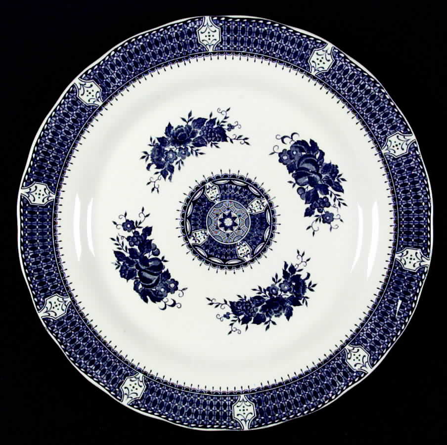 Blue Royal 12" Chop Plate (Round Platter) by Harmony House China-1