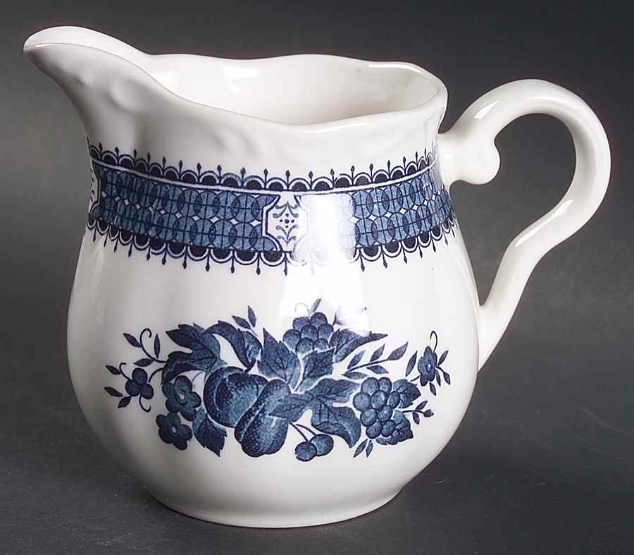 Blue Royal Creamer by Harmony House China-1