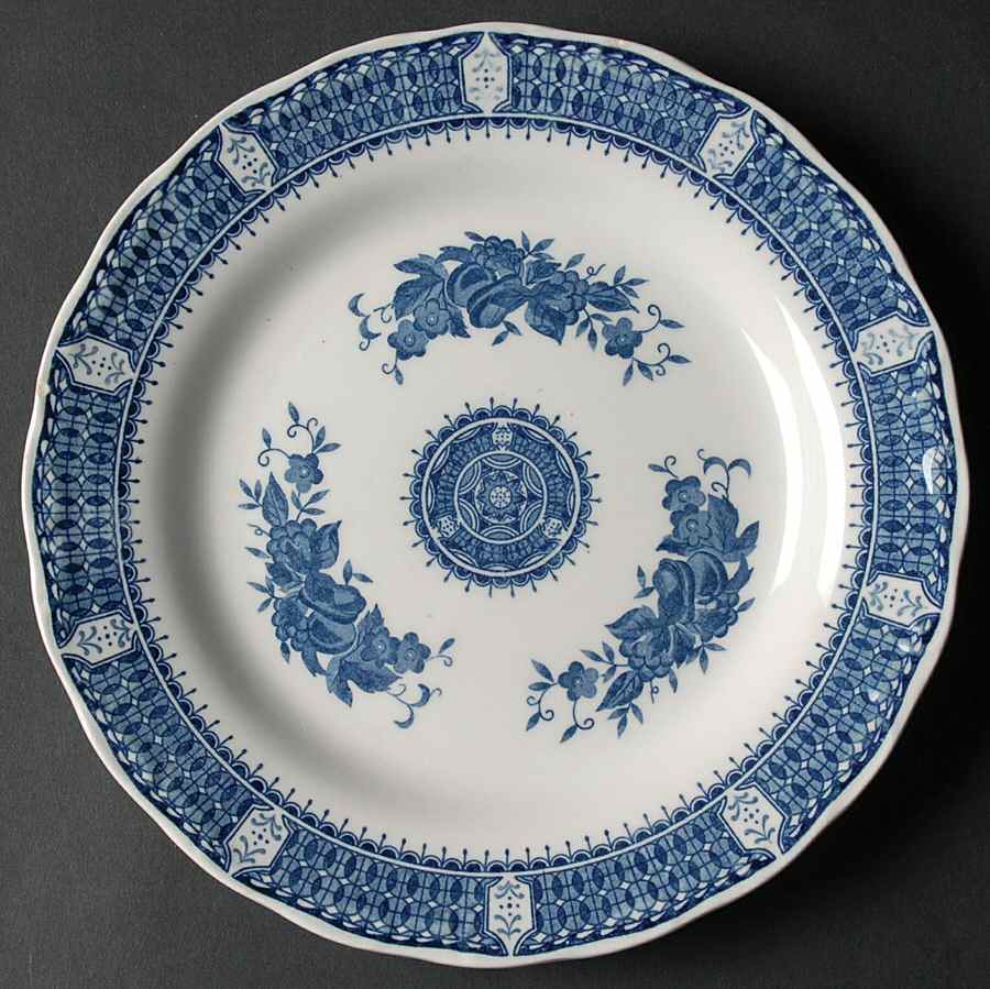 Blue Royal Salad Plate by Harmony House China-1
