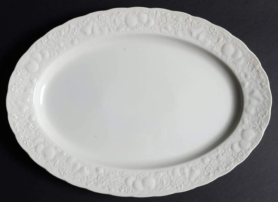 Bounty 14" Oval Serving Platter by Harmony House China-1