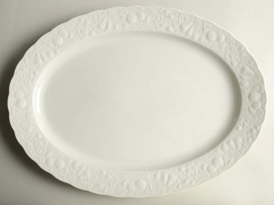 Bounty 16" Oval Serving Platter by Harmony House China-1