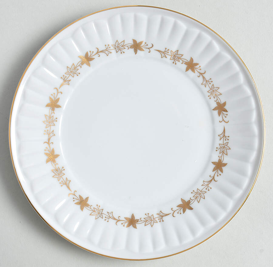 Bouffant Salad Plate by Harmony House China-1