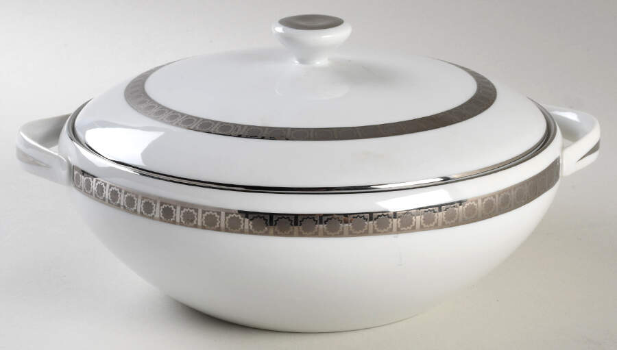 Candleglow Round Covered Vegetable by Harmony House China-1