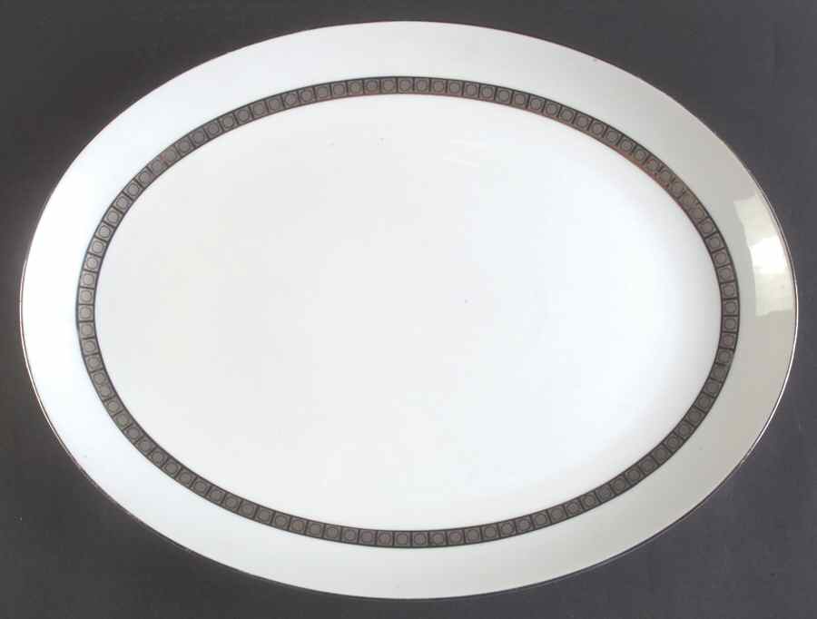 Candleglow 16" Oval Serving Platter by Harmony House China-1
