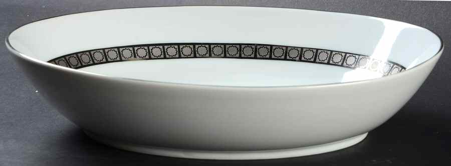 Candleglow 9" Oval Vegetable Bowl by Harmony House China-1