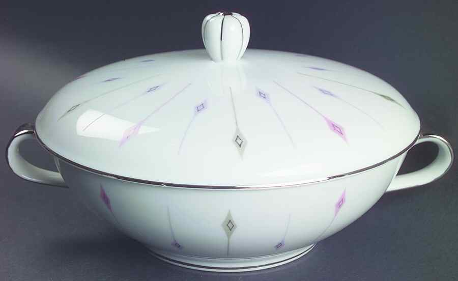 Carousel Round Covered Vegetable by Harmony House China-1