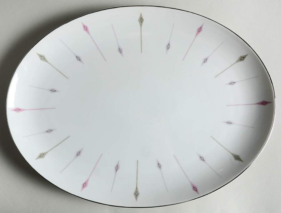 Carousel 14" Oval Serving Platter by Harmony House China-1