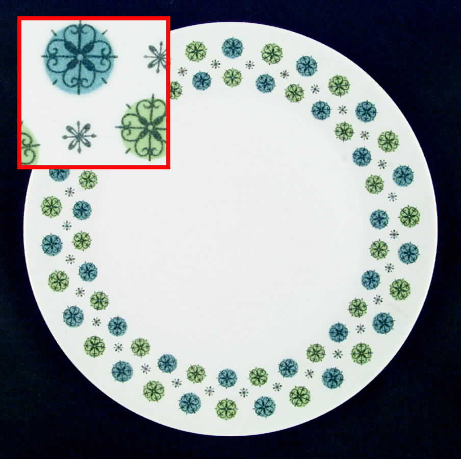 Carnival Dinner Plate by Harmony House China-1
