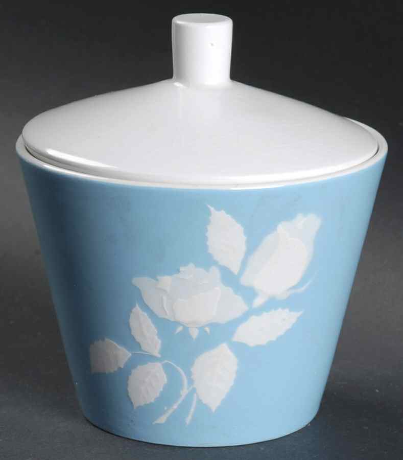 Cameo Rose Sugar Bowl & Lid by Harmony House China-1