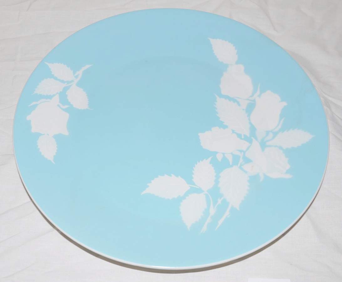 Cameo Rose 12" Chop Plate (Round Platter) by Harmony House China-1