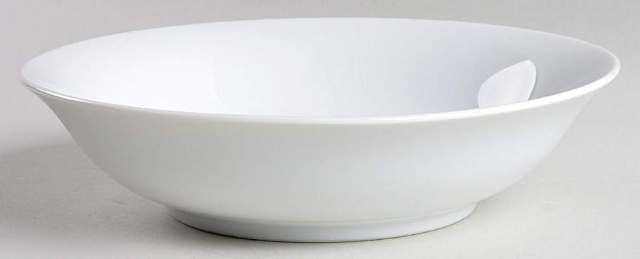 Classique White Coupe Soup Bowl by Harmony House China-1