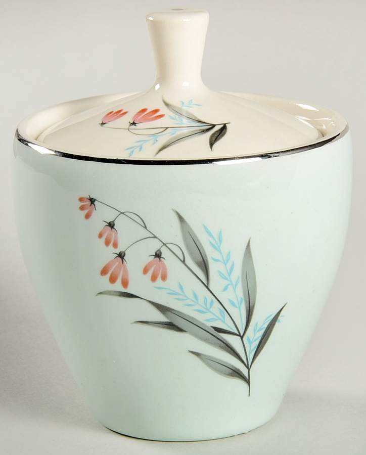 Coral Bell Sugar Bowl & Lid by Harmony House China-1