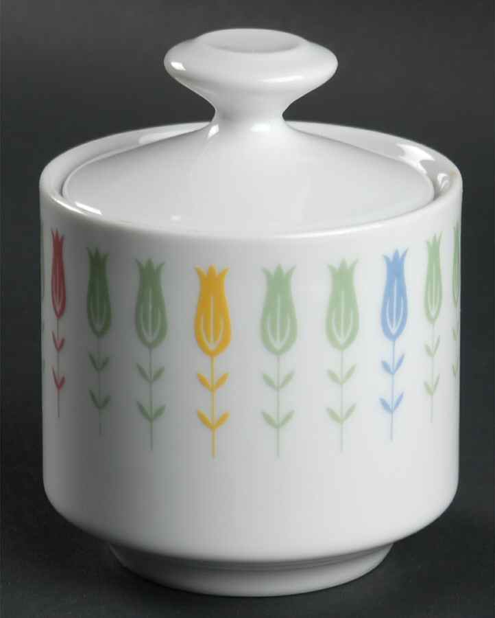 Coquette Sugar Bowl & Lid by Harmony House China-1