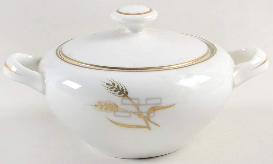 Corinthian Sugar Bowl & Lid by Harmony House China-1