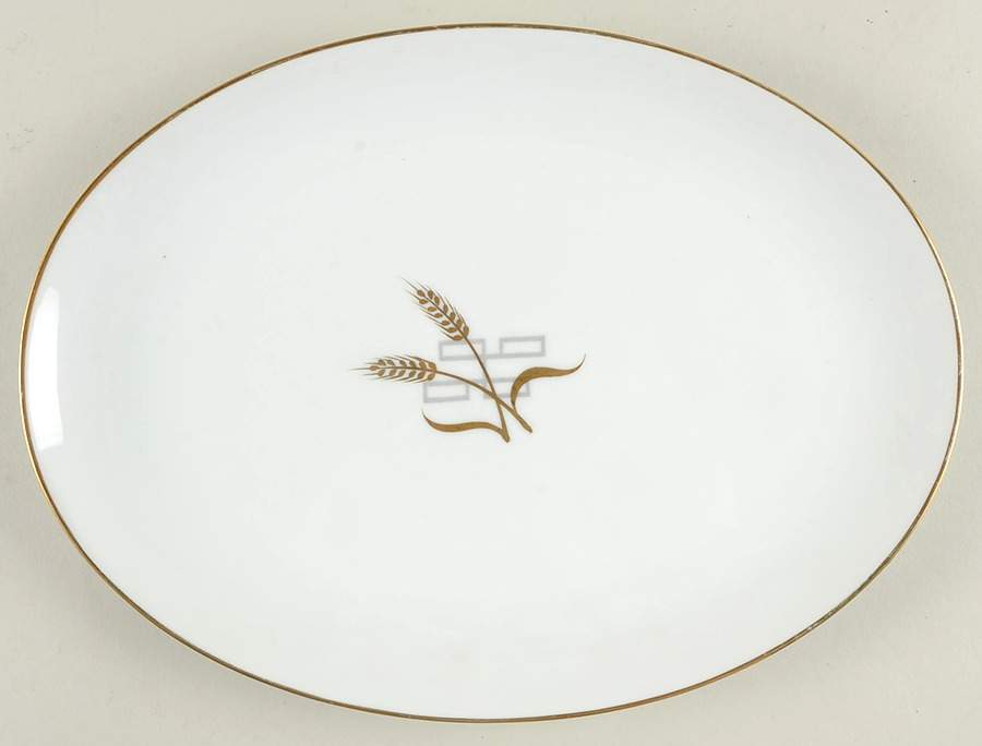 Corinthian 12" Oval Serving Platter by Harmony House China-1