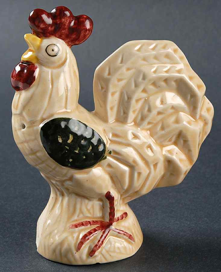 Country Side Rooster Pepper Shaker by Harmony House China-1
