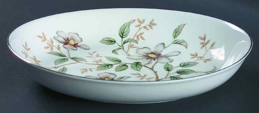 Cretonne 10" Oval Vegetable Bowl by Harmony House China-1