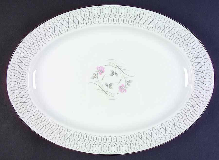 Daphne 14" Oval Serving Platter by Harmony House China-1