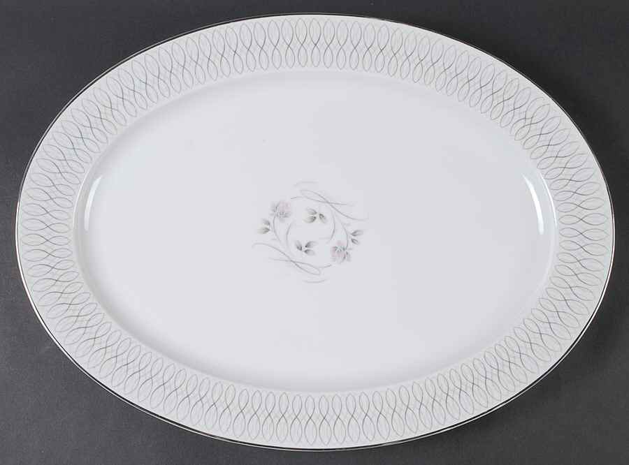 Daphne 16" Oval Serving Platter by Harmony House China-1