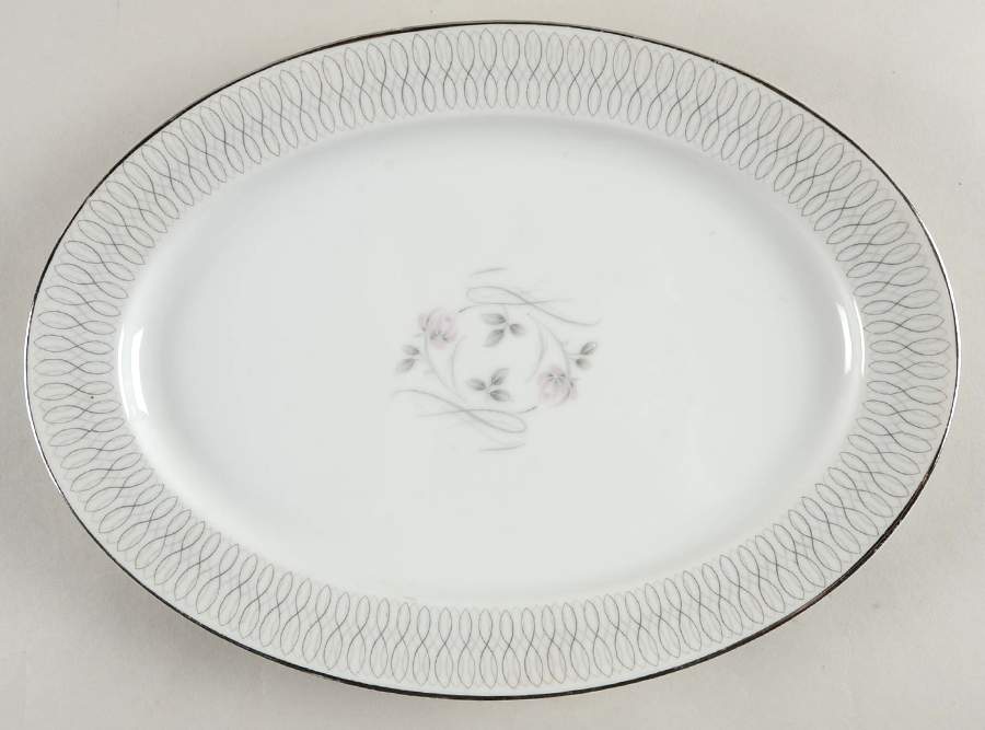 Daphne 12" Oval Serving Platter by Harmony House China-1