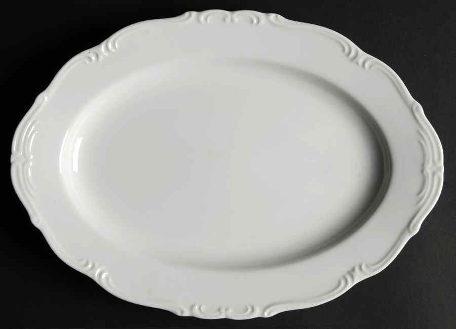 Dolores 12" Oval Serving Platter by Harmony House China-1