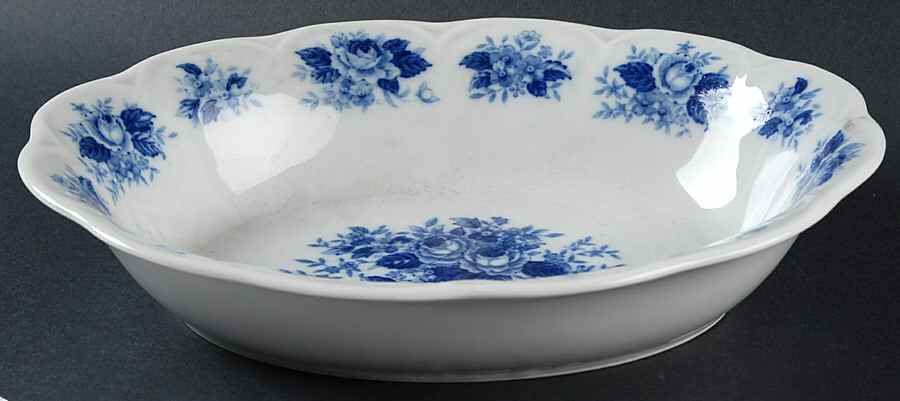 Dorchester 10" Oval Vegetable Bowl by Harmony House China-1