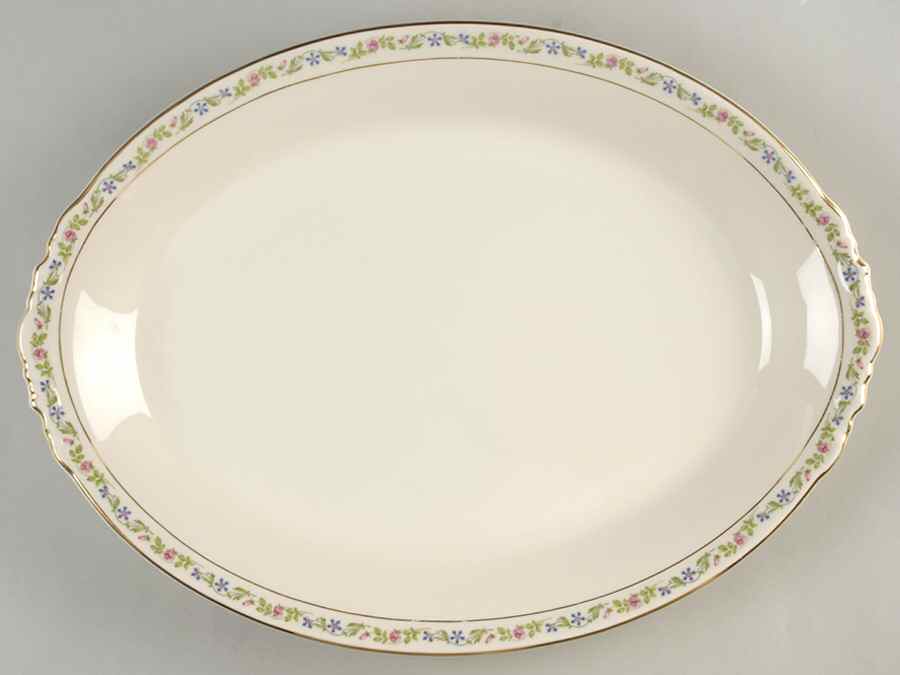 Dorset 16" Oval Serving Platter by Harmony House China-1