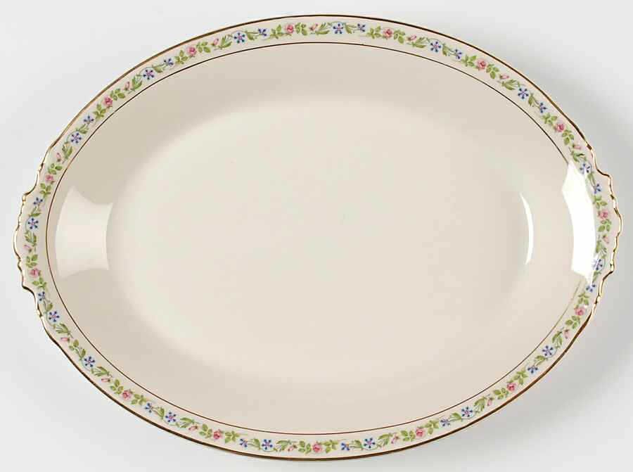 Dorset 14" Oval Serving Platter by Harmony House China-1